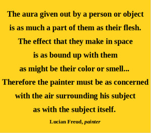 Artful Quote: Lucian Freud - Day 252
