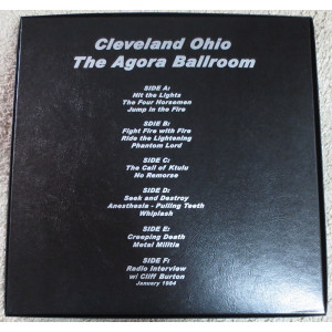 Metallica - Kill 'Em In Cleveland (December 18th 1983) 3 X 12