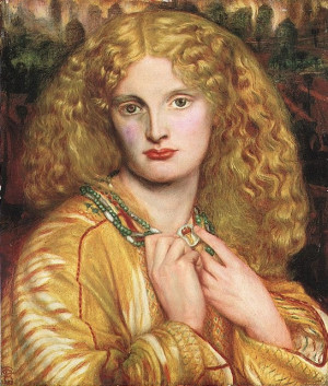 Dante Gabriel Rossetti. Helen of Troy. 1863.