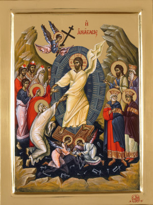 The Great and Holy Resurrection of Christ, painted by the Fathers of ...