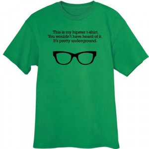 Funny Hipster Design And Quote Novelty T Shirt&Small Shamrock Z11425 ...