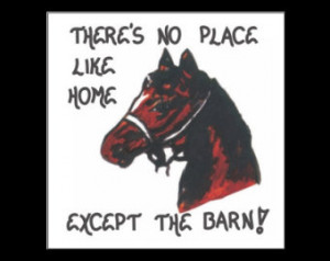 Magnet - Horse Quote - barn, stable s, equestrians, equine enthusiasts ...