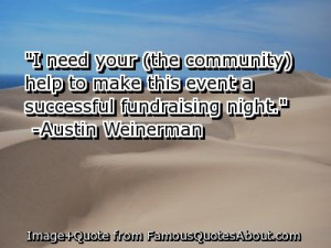 Need Your Help To Make This Event A Successful Fundraising Night ...