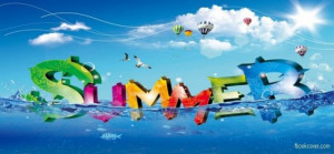 Summer vacation facebook photo cover