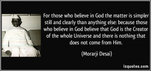 More Morarji Desai Quotes