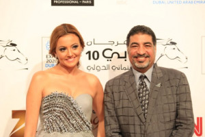 ... sayed badreya and boshra at dubai international film festival 20 sayed