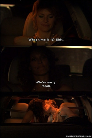 The L Word- Alice and Dana