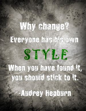 Audrey Hepburn #fashion #quote