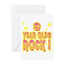 Year Olds Rock ! Greeting Card for