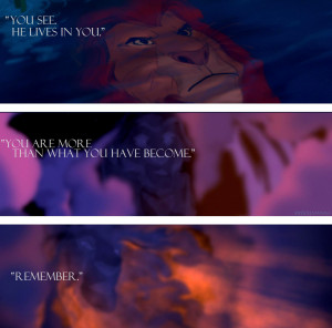lion king remember who you are quotes