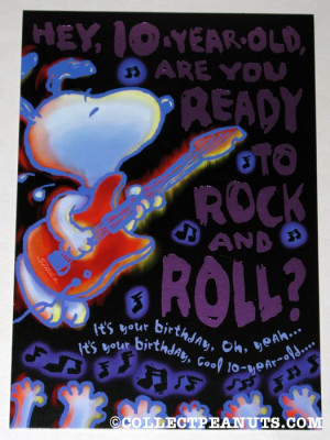 Rock and Roll Birthday Greetings