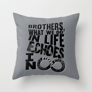 echoes in eternity.. gladiator... inspirational quote Throw Pillow by ...
