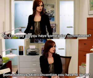 Prior commitment ~ The Devil Wears Prada (2006) ~ Movie Quotes