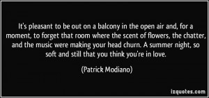 More Patrick Modiano Quotes