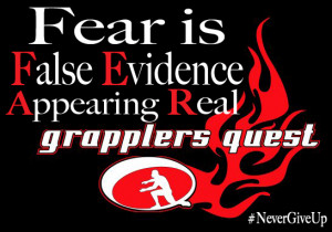 Fear is False Evidence Appearing Real #NeverGiveUp with thoughts from ...