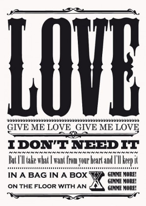 Na Na Na ~ My Chemical Romance ~ Love Lyrical/typographic by EcoPunkLA ...