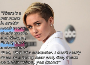 ... Candid Quotes From Miley Cyrus' New York Times InterviewMiley Cyrus