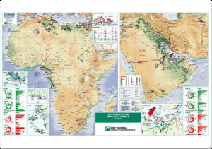 Oil Map Africa