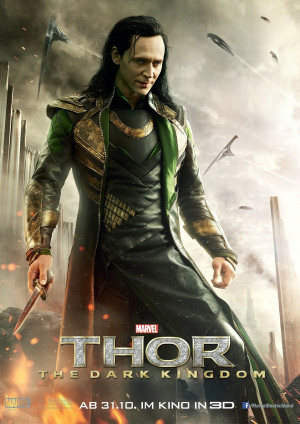 Loki and Odin get their own posters for Thor: The Dark World