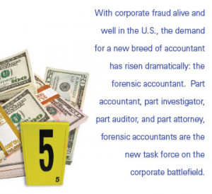 With corporate fraud alive and well in the U.S., the demand for a new ...