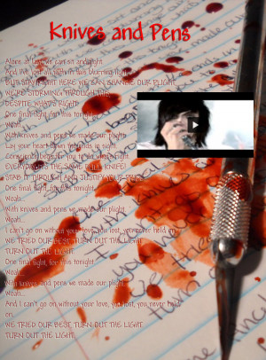 Knives And Pens Black Veil...