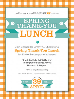 RSVP Now for Chancellor’s Thank-You Lunch for Campus Employees