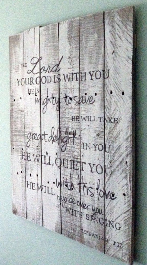 Hand painted wooden sign Bible verse by RefineYourPallet on EtsyWooden ...