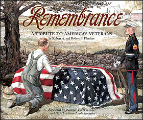 remembrance a tribute to america s veterans is a 152 page hardcover ...