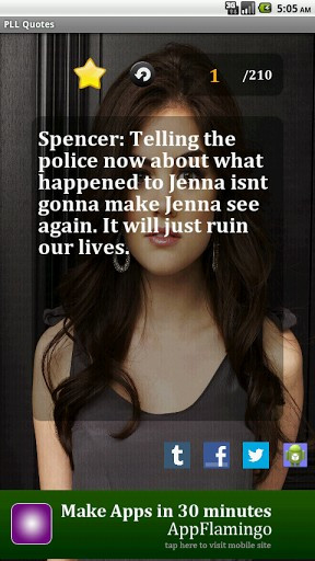 View bigger - Pretty Little Liars Quotes for Android screenshot