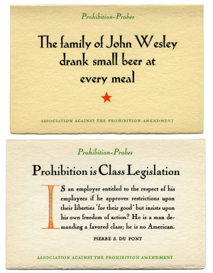 ... Album: Prohibition & the Breweries » Prohibition-Probes postcards