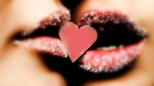 Romantic Valentine Kiss Heart HD Wallpaper Romantic Valentine Kiss ...