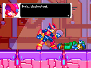 Megaman Zero Alpha Screenshot