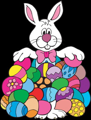 church easter egg hunt clip art