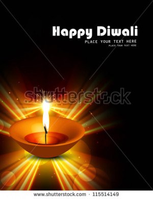 Stock Vector Happy Diwali...