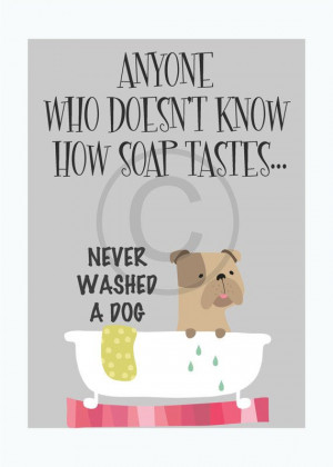 Dog Grooming, Funny Dog Quote Art Print, Typographic Print, Digital ...