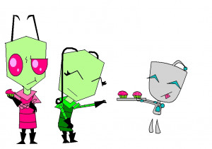 Related Pictures invader zim tak growing up