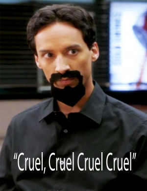 Evil Abed: ( i.imgur.com )