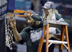 green and white nails michigan state | Adreian Payne overwhelmed with ...
