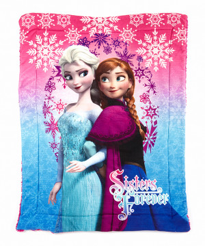 Frozen 'Sisters Forever' Sherpa Blanket