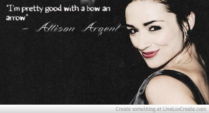 Allison Argent Quotes