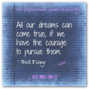Walt Disney Quotes If You Can Dream It