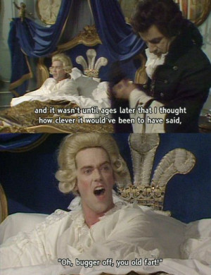 oh, george - blackadder II