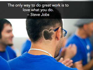 Inspiring Quotes : The only way to do great work is to love what you ...