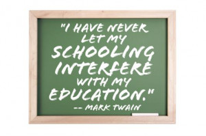 Mark Twain on Education