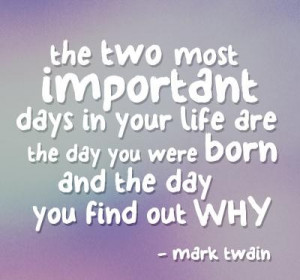 Two important days in life image quotes and sayings