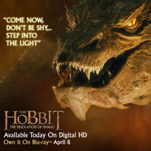 ... The Desolation of Smaug will be released on DVD and Blu-ray April 8