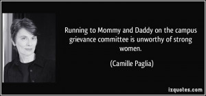 Running to Mommy and Daddy on the campus grievance committee is ...