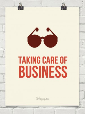 Taking care of business #82288