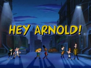 The intro of the Hey Arnold! TV Series.