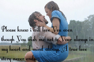 the notebook quotes about love